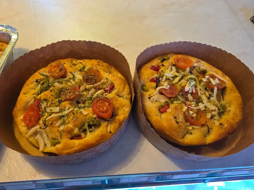 Focaccias de la casa · Pizza Piazza Punta Arenas