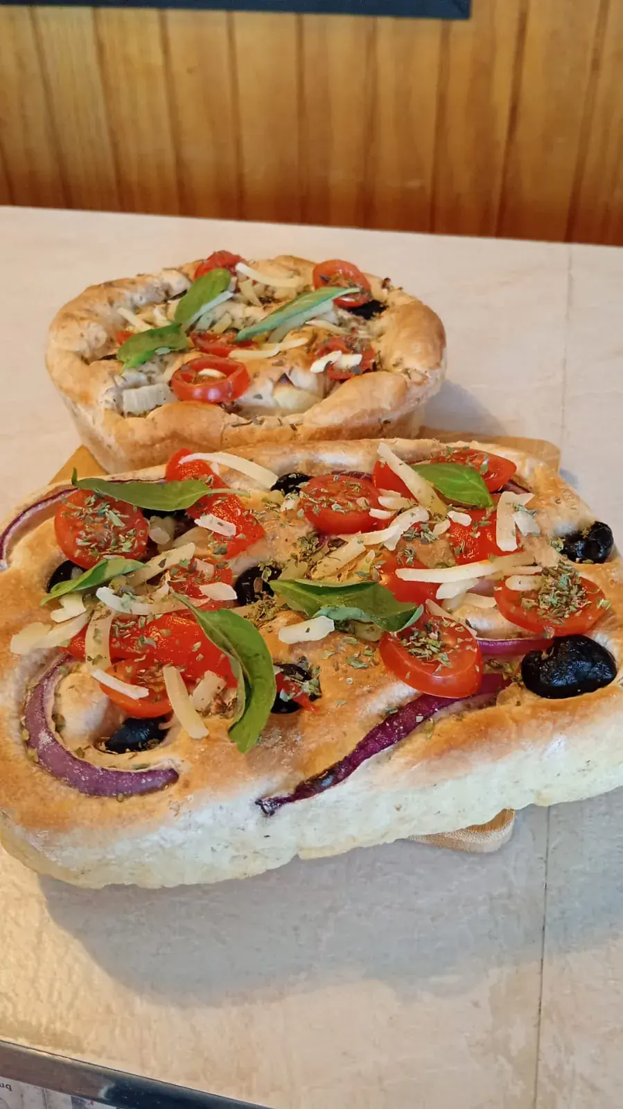 Sándwich Focaccia de Pizza Piazza, Punta Arenas